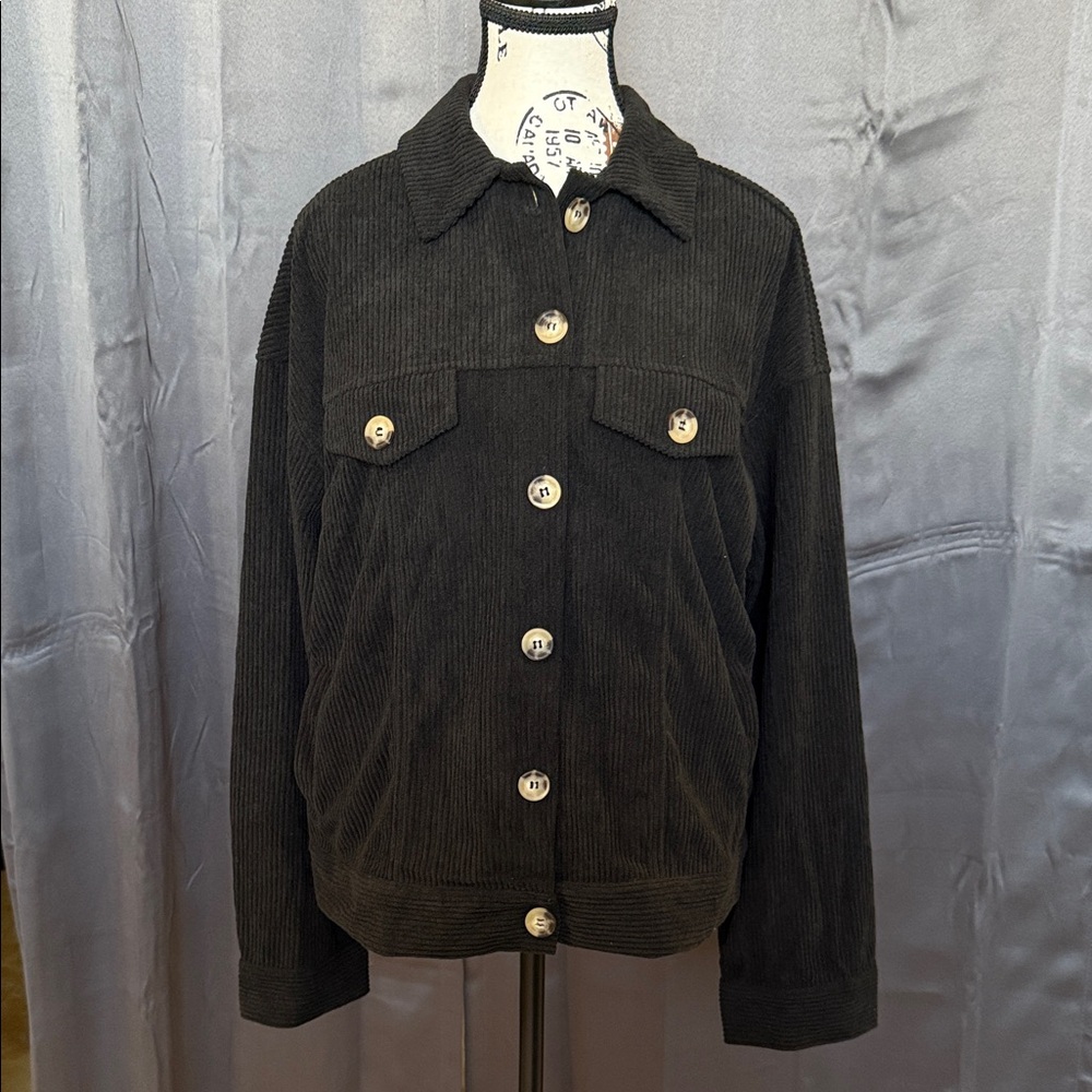 Black Corduroy Jacket